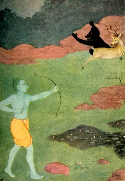 The Death of Maricha, 1920 by Unbekannt