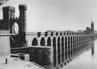 The Delta Barrage, Cairo, Egypt by Unbekannt