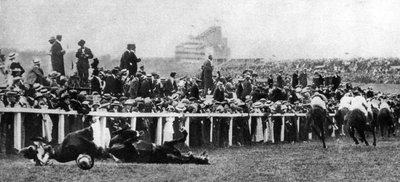 The Derby tragedy of 1913 by Unbekannt