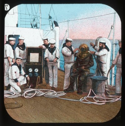 The Diver -- H.M.S. Blake by Unbekannt