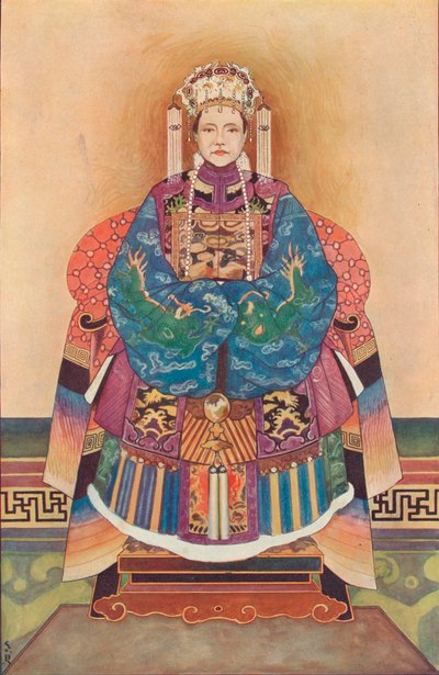 The Dowager Empress of China, 1908 by Unbekannt