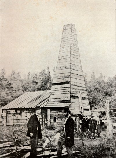 The Drake Well, Pennsylvania, America by Unbekannt
