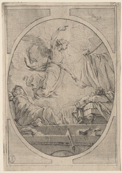 The Dream of Saint Joseph, c. 1730 by Unbekannt