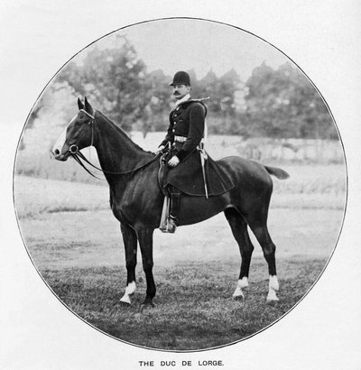 The Duc De Lorge, c1901 by Unbekannt