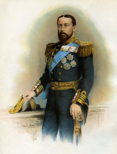The Duke of Edinburgh, c1890-c1893 by Unbekannt