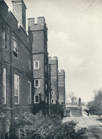 The East Front of the College, 1926 by Unbekannt