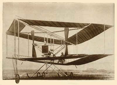 The Edwards Rhomboidal biplane by Unbekannt