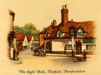 The Eight Bells, Hatfield, Hertfordshire by Unbekannt