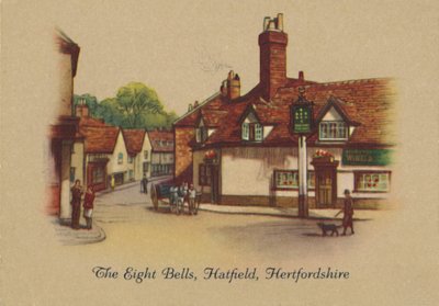 The Eight Bells, Hatfield, Hertfordshire by Unbekannt