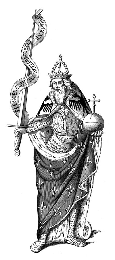 The Emperor Charlemagne by Unbekannt
