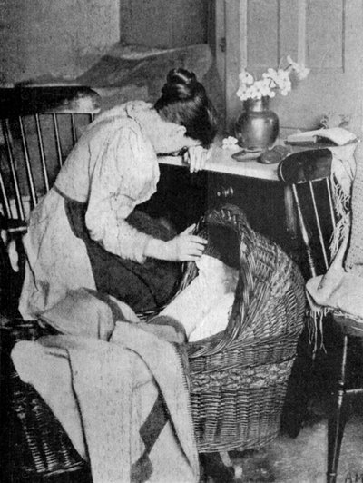 The Empty Cradle, 1900 by Unbekannt