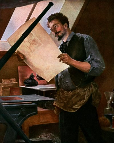 The Engraver by Unbekannt