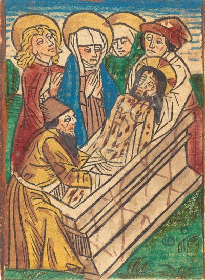 The Entombment by Unbekannt
