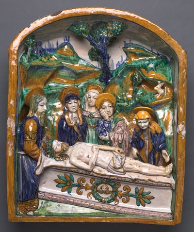 The Entombment, Late 1400s by Unbekannt