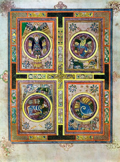The Evangelical Symbols by Unbekannt