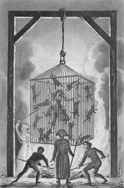 The Execution of Louisa Mabree, the French Midwife by Unbekannt
