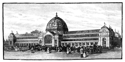 The Exhibition Building of 1862 by Unbekannt