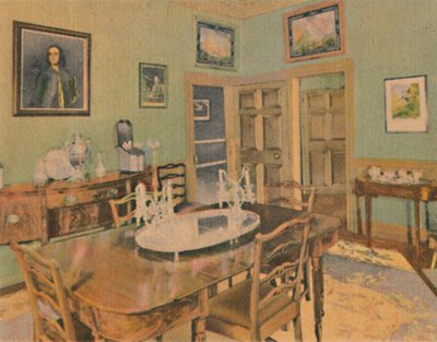 The Family Dining Room by Unbekannt