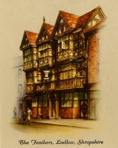 The Feathers, Ludlow, Shropshire by Unbekannt