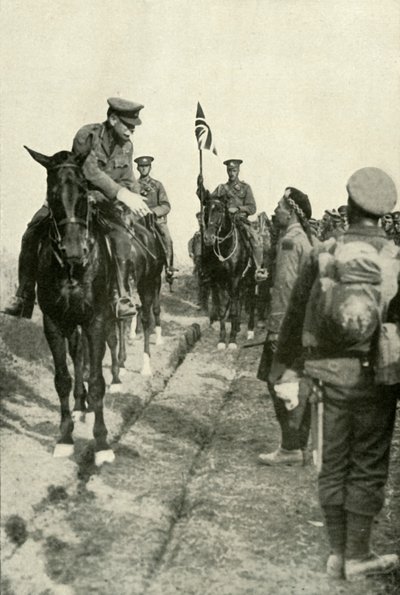 The Field-Marshal Thanking His Troops, 1919 by Unbekannt