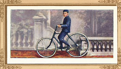 The First Pneumatic-Tyred Bicycle, 1939 by Unbekannt