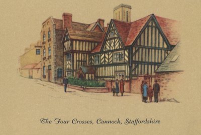 The Four Crosses, Cannock, Staffordshire by Unbekannt