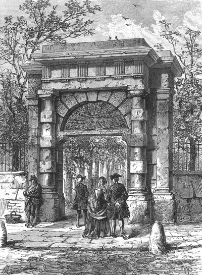 The Gateway to St Giless, 1897 by Unbekannt