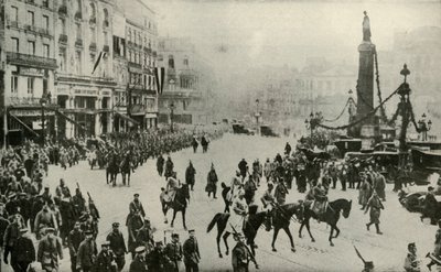 The German Occupation of Lille, 1914 by Unbekannt