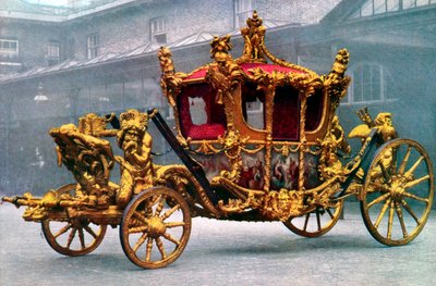 The Gold State Coach by Unbekannt