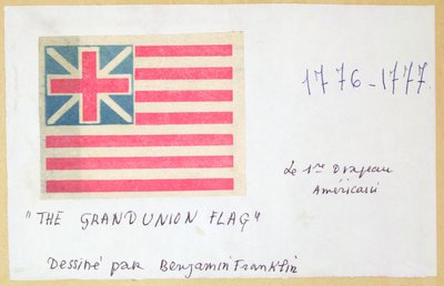 The Grand Union Flag by Unbekannt