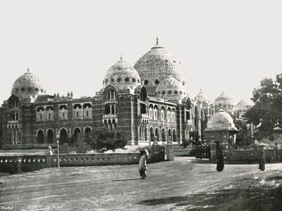 The Great College, Baroda, India, 1895 by Unbekannt