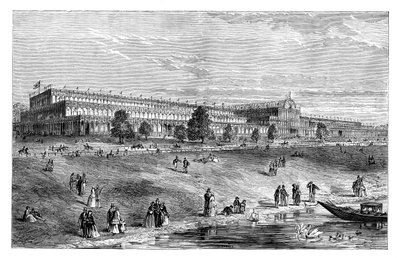 The Great Exhibition, Hyde Park, London by Unbekannt