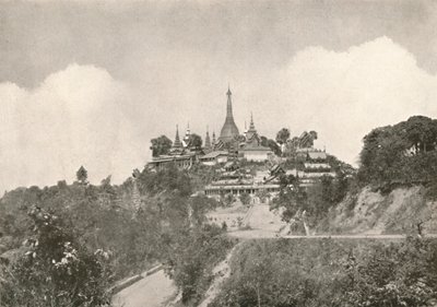 The Great Pagoda, Moulmein, 1900 by Unbekannt