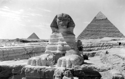 The Great Sphinx of Giza, Egypt, May 1949 by Unbekannt