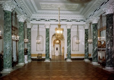 The Grecian Hall, Pavlovsk Palace, St Petersburg, Russia by Unbekannt