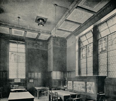 The Green Dining-Room at South Kensington Museum, c1870 by Unbekannt