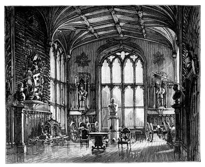 The Guard Room, Windsor Castle by Unbekannt