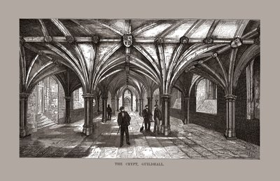 The Guild-Hall Crypt by Unbekannt