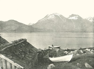 The Hardangerfjord at Rosendal, Norway by Unbekannt