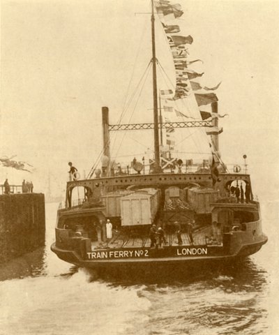 The Harwich-Zeebrugge Train Ferry, c1930 by Unbekannt