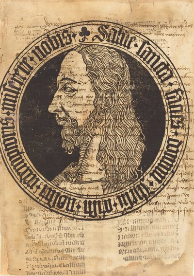 The Head of Christ, c. 1500 by Unbekannt