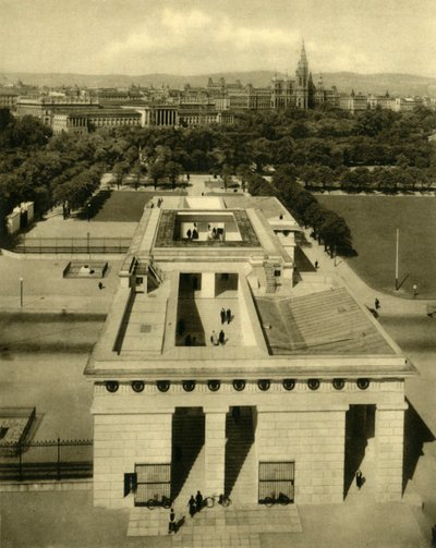 The Heroes Monument, Vienna, Austria by Unbekannt