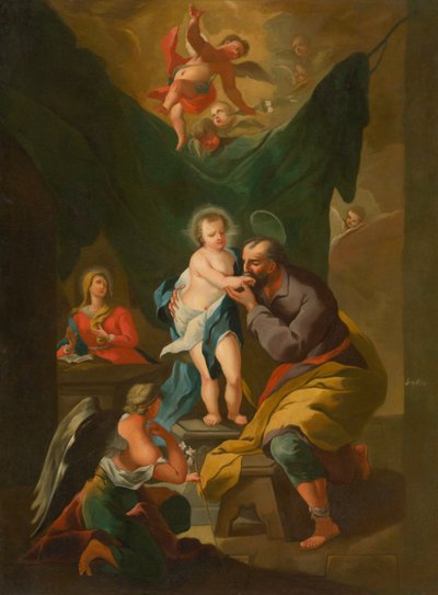 The Holy Family by Unbekannt