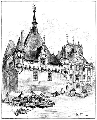 The Hotel de Ville by Unbekannt