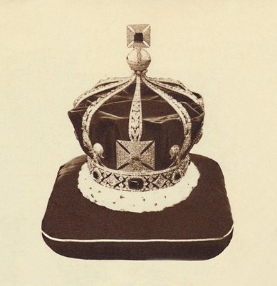 The Imperial Crown of India by Unbekannt