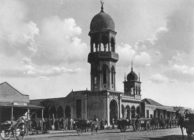 The Indian Mosque, Durban, South Africa by Unbekannt
