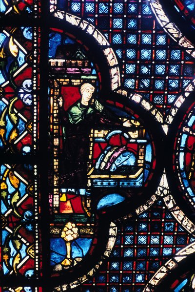 The Inn, Stained Glass, Chartres Cathedral, France by Unbekannt