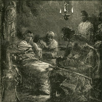 The Interview Between Bocchus and Sulla, 1890 by Unbekannt