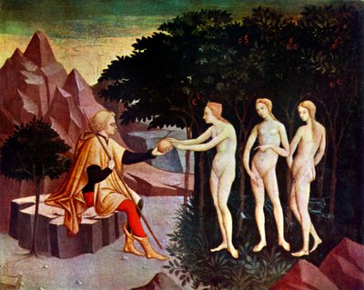 The Judgement of Paris, c1450 by Unbekannt