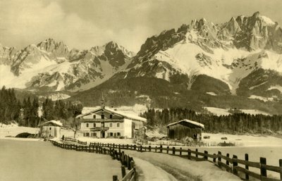 The Kaiser Mountains, Oberndorf, Tyrol, Austria by Unbekannt